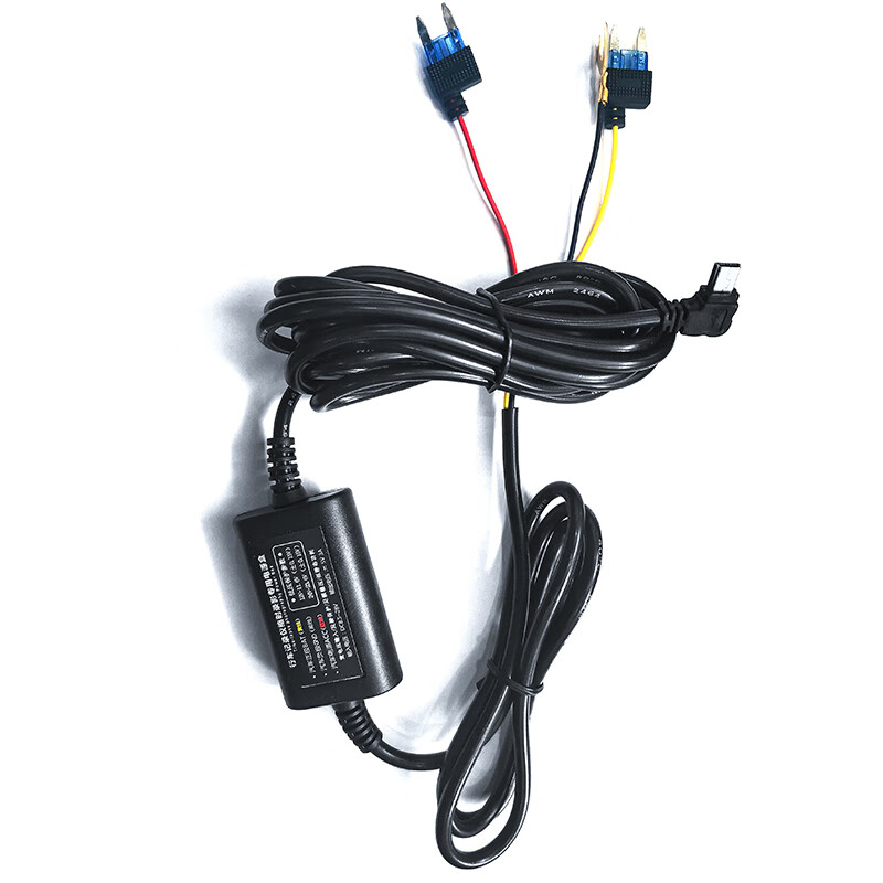 papago行车记录仪降压线缩时录影线降压线电源线miniusb梯形口