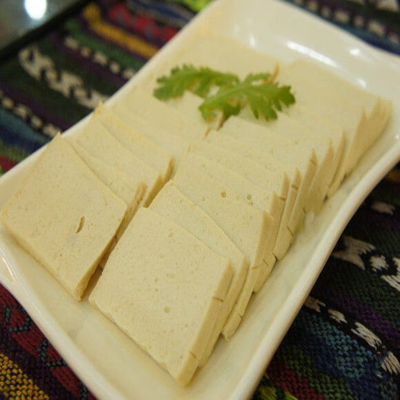 素食千叶豆腐400g/包烧烤q弹嫩豆腐家庭小炒豆腐片火锅千层豆腐 400g*