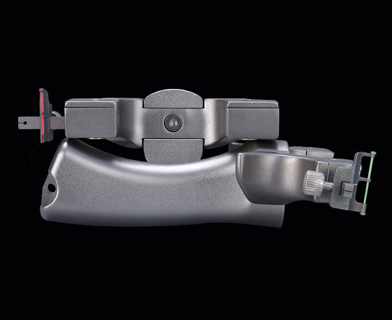 猫头鹰伸缩杆弹弓新款猫头鹰高精度息弹弓光纤皮筋激光四倍镜反曲幻影