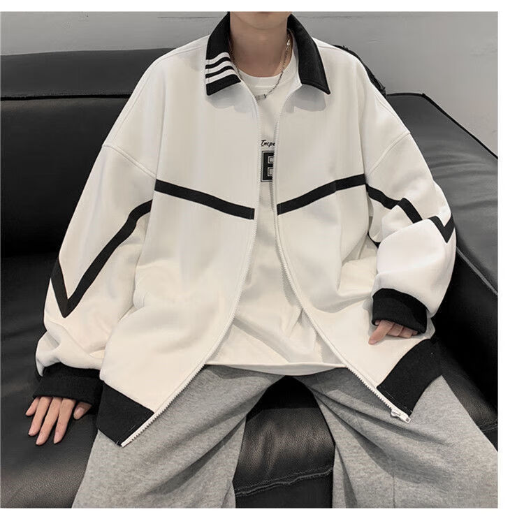 菁融男装广州棒球服校园风男装外套春秋款潮牌高街ins港服秋季韩版