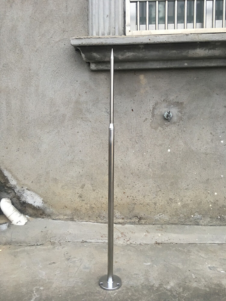 避雷针工程室外屋顶楼顶防雷器家用别墅避雷户外工业不锈钢热镀锌05米