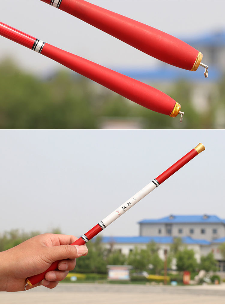 超短节钓鱼竿儿童鱼竿袖珍溪流竿短节手竿碳素轻硬迷你便携28超短1米