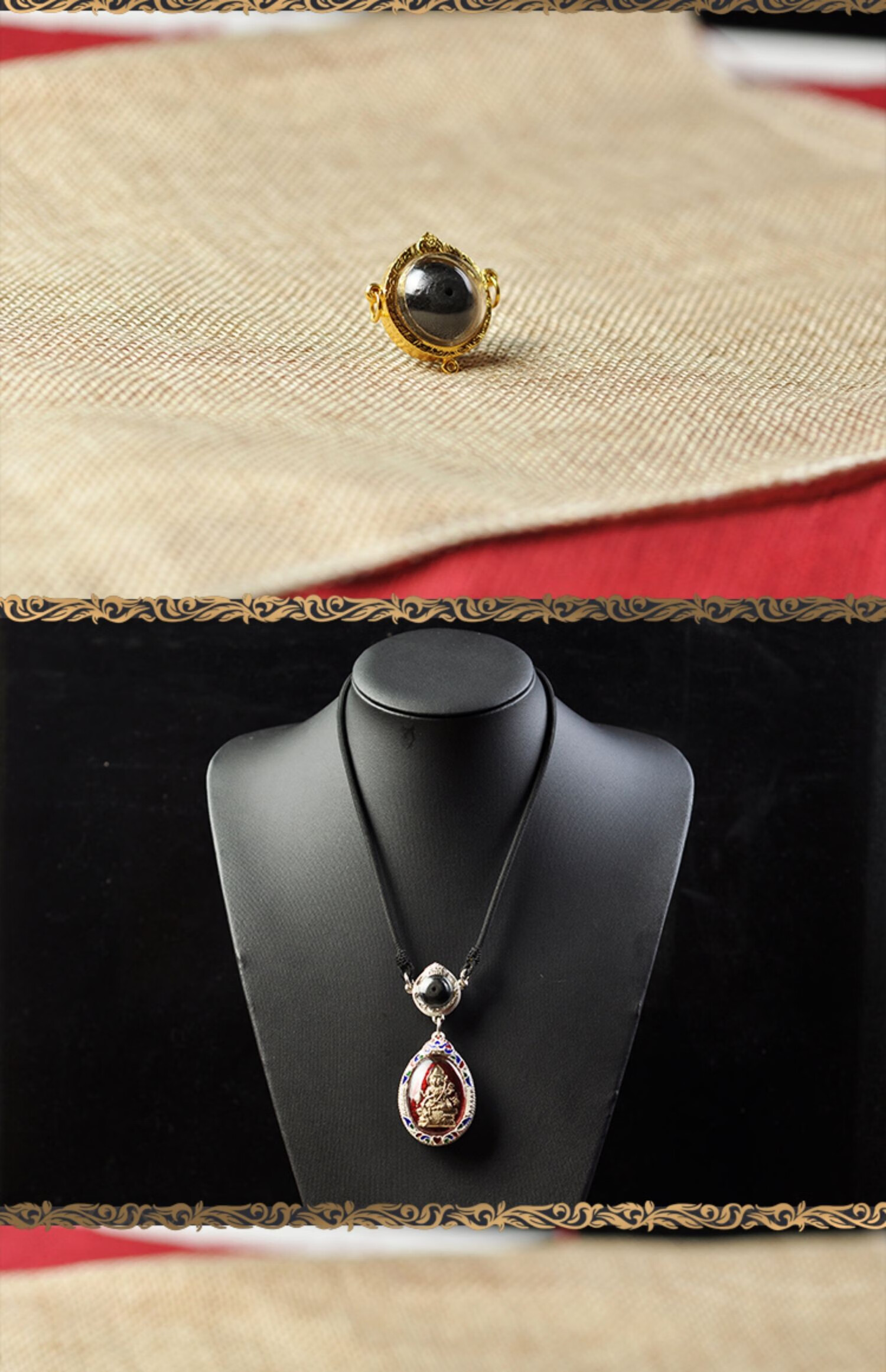 妙聚福泰吉宝藏泰国佛牌龙婆门moon力南劈路翁系列霸