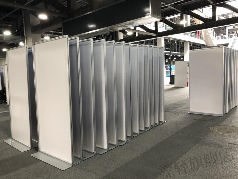 嘉轻 易拉宝展架丽屏立式展架广告指示牌铝合金立牌宣传海报架易拉宝