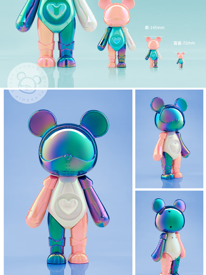 现货闪发星际熊大摆件星际熊糖果系列145mm明盒卡通动漫周边手办景品