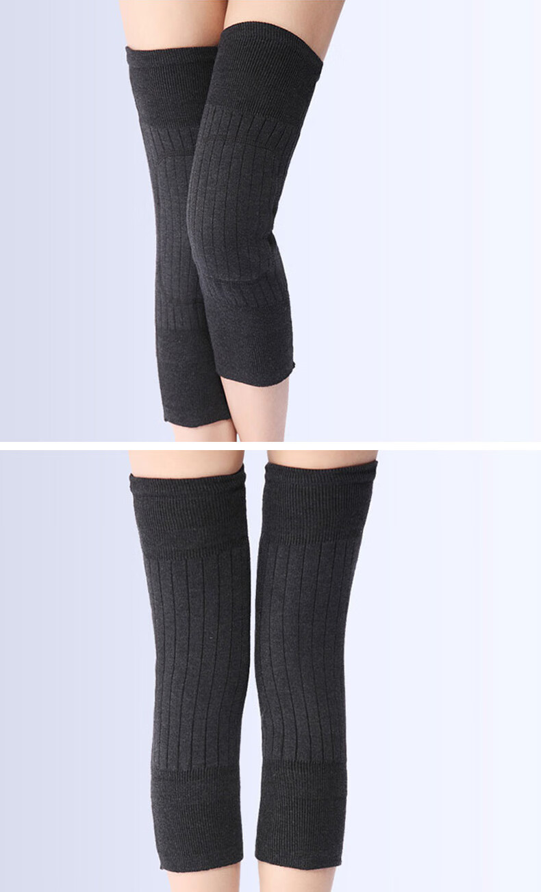 恒源祥护膝男女通用薄款夏季防寒保暖关节套膝盖用护腿神器腿部 羊绒