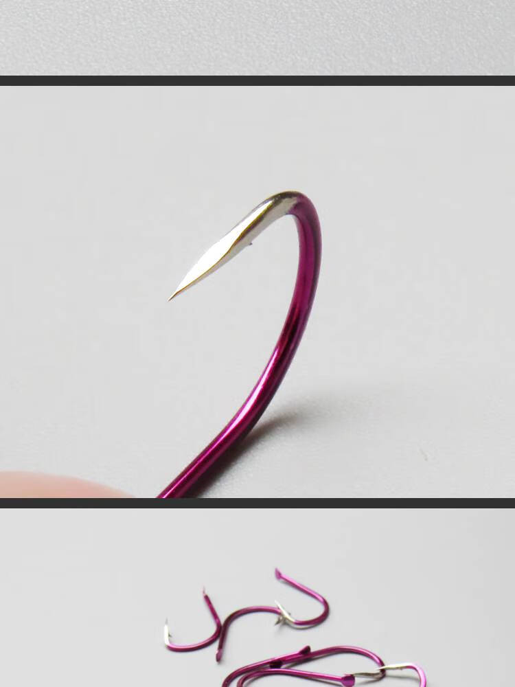 美存鬼牙歪嘴鱼钩 伊豆歪嘴鱼钩散装倒刺鬼牙伊豆鱼钩84d合金钢超强