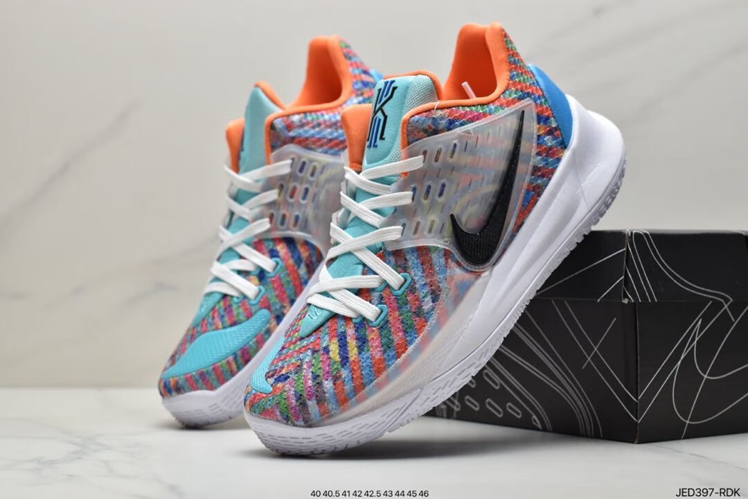 【官方旗舰店】欧文2代篮球鞋低帮男女鞋彩虹珊迪日落英雄蓝休闲透气