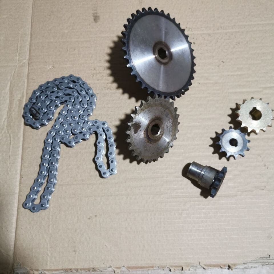 链条 链轮 播种机配件 施肥专用四分 428齿轮 4分链轮 36齿16六方孔