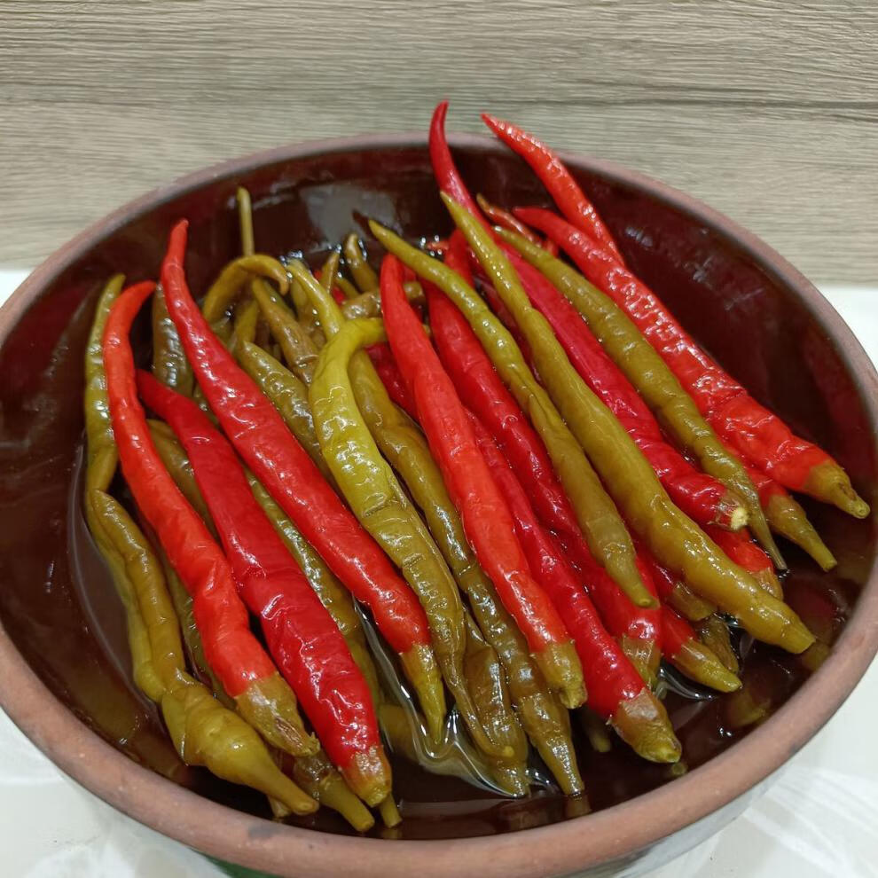 贵州土特产泡辣椒铜仁农家自制红青酸辣椒老坛二荆条糟辣子海椒500g1