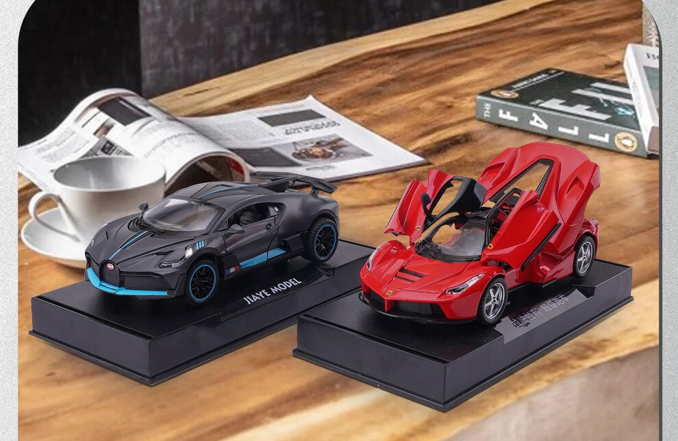 汽车模型玩具跑车越野车丰田合金仿真兰博基尼车模金属男孩玩具摆件