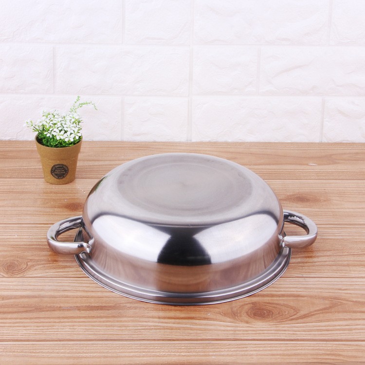 不锈钢双层蒸锅 28多功能汤蒸锅 双用多层节能汤锅礼品锅 二层蒸锅无