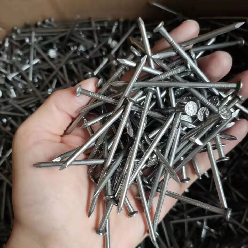 木工铁钉加硬铁钉子钉5公分木板木头木工用建筑用家用3寸圆钉 水泥钉1