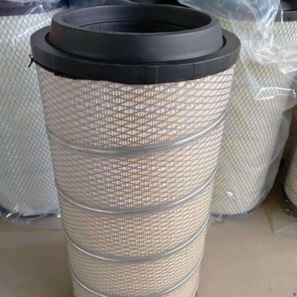 适配k2652空气滤芯器解放新j6p460500550马力c27800空气滤清器螺旋半