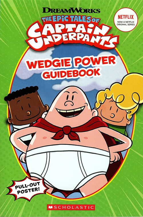 英文原版 wedgie power guidebook 内裤超人 全彩漫画 轻松搞笑幽默