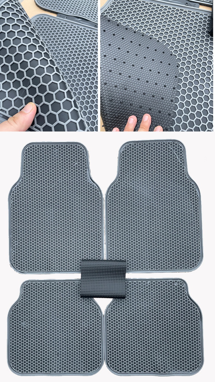 涉江 适用于汽车乳胶脚垫硅胶脚垫橡胶脚垫车护垫通用款防水无异味