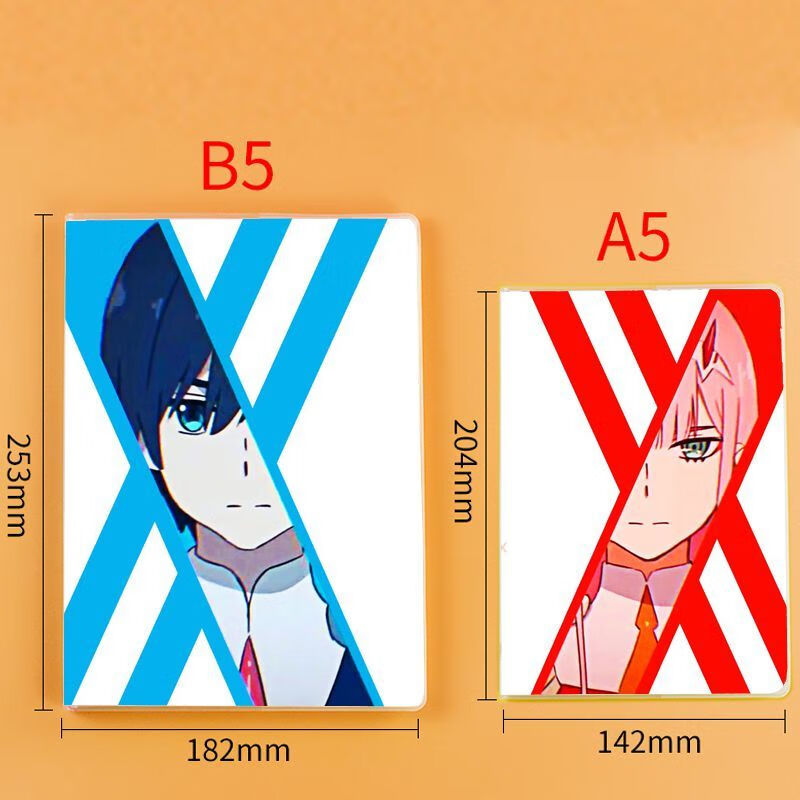 darlinginthefranxx周边国家队02笔记本子二次元动漫日记本国家队1a5