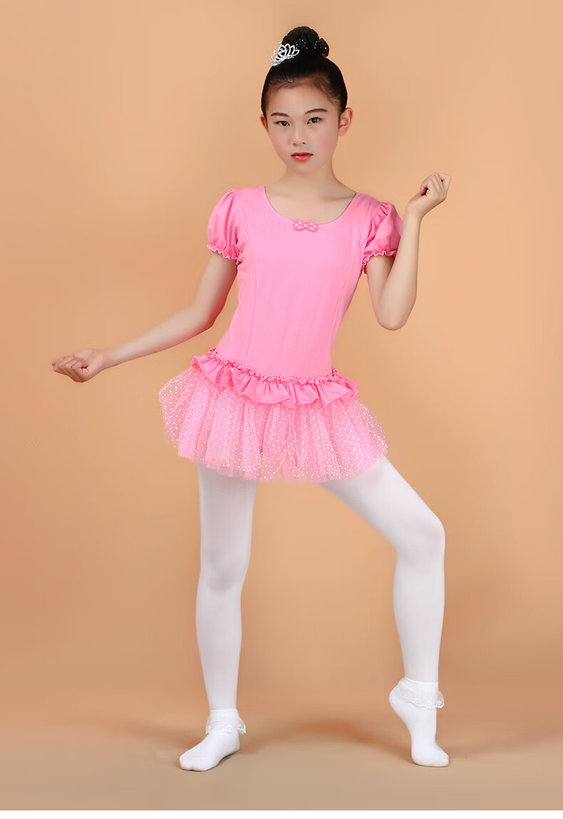 儿童女童拉丁舞袜子专用比赛规定蕾丝花边短袜跳舞白色专业舞蹈袜 wd