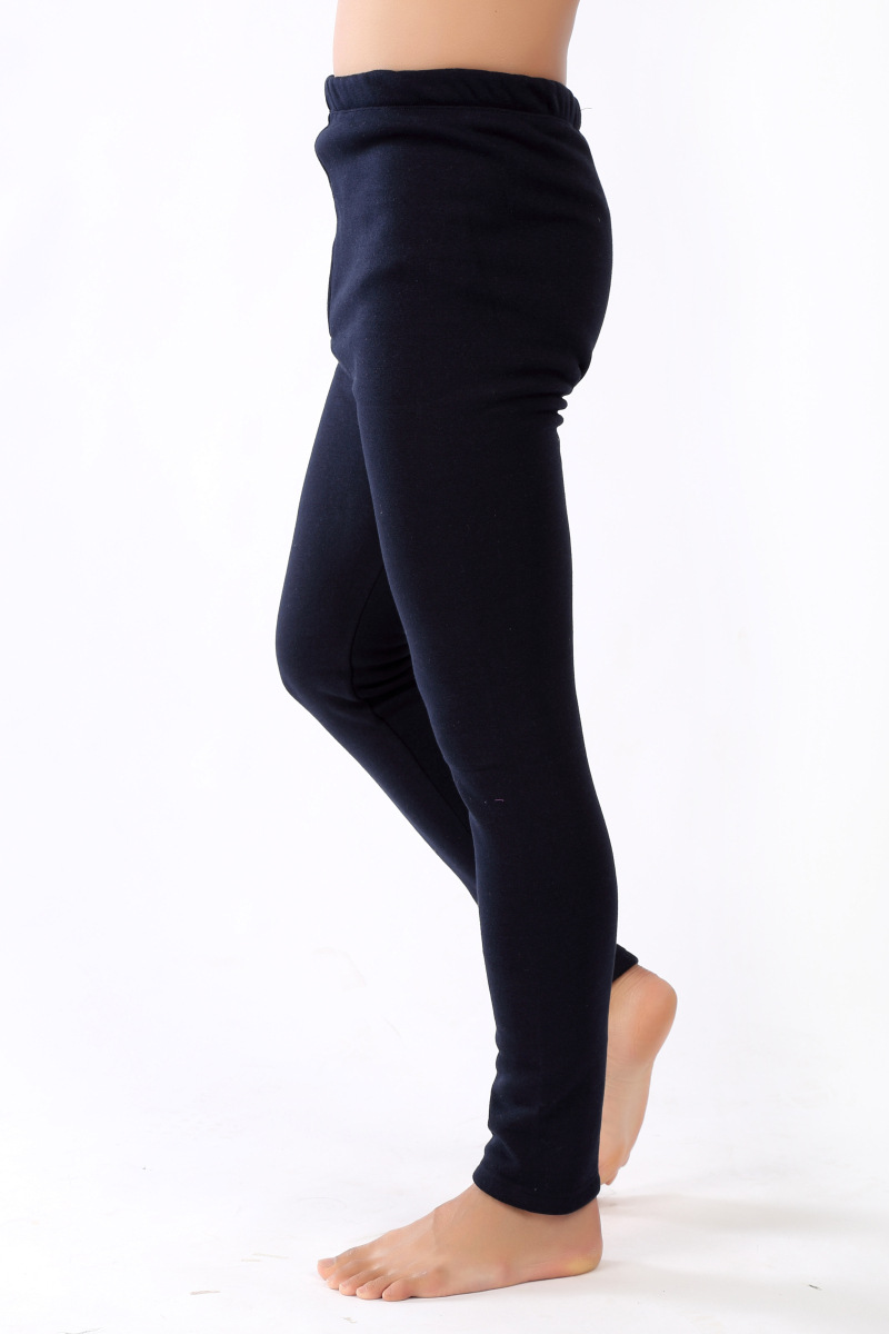 秋冬男士高腰加绒加肥加大码保暖裤肥佬绒裤特大号加长高个子棉裤 深