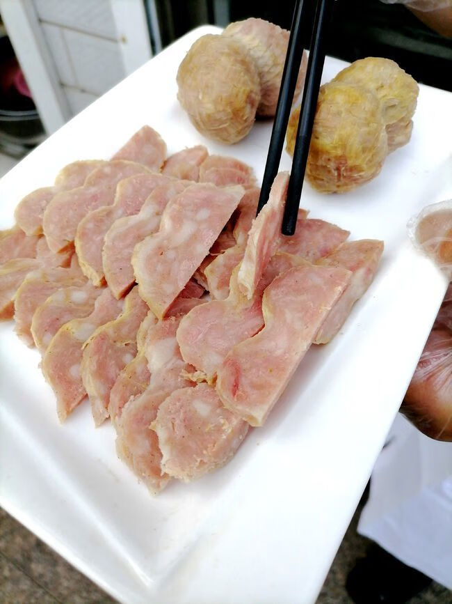 扬州高邮特产蒲香肉蒲包肉熟肉猪肉开袋即食真包装 蒲包肉100克*5袋