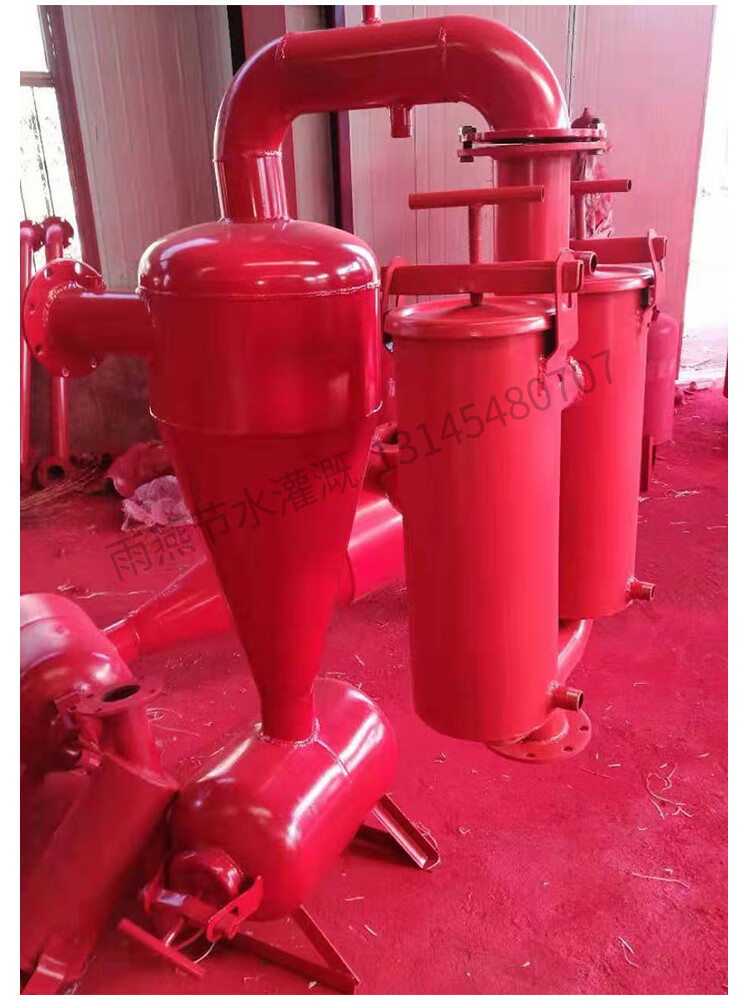 农业节水灌溉离心网式钢制过滤器滴灌微喷水肥一体化系统过滤设备 大