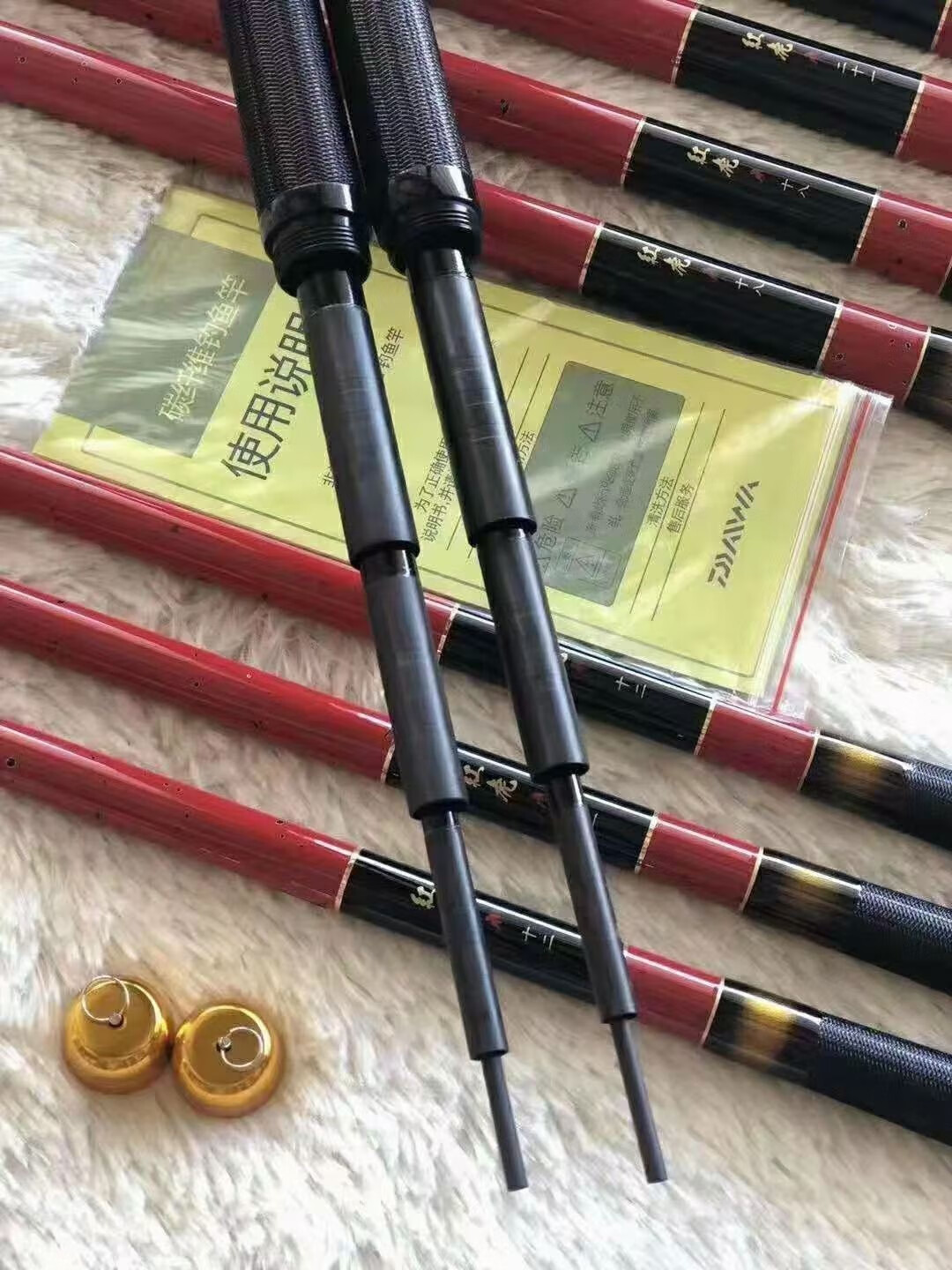 迈格迪(maigedi) 红虎鱼竿水库红虎鱼竿28调46t高碳超轻超硬台钓竿