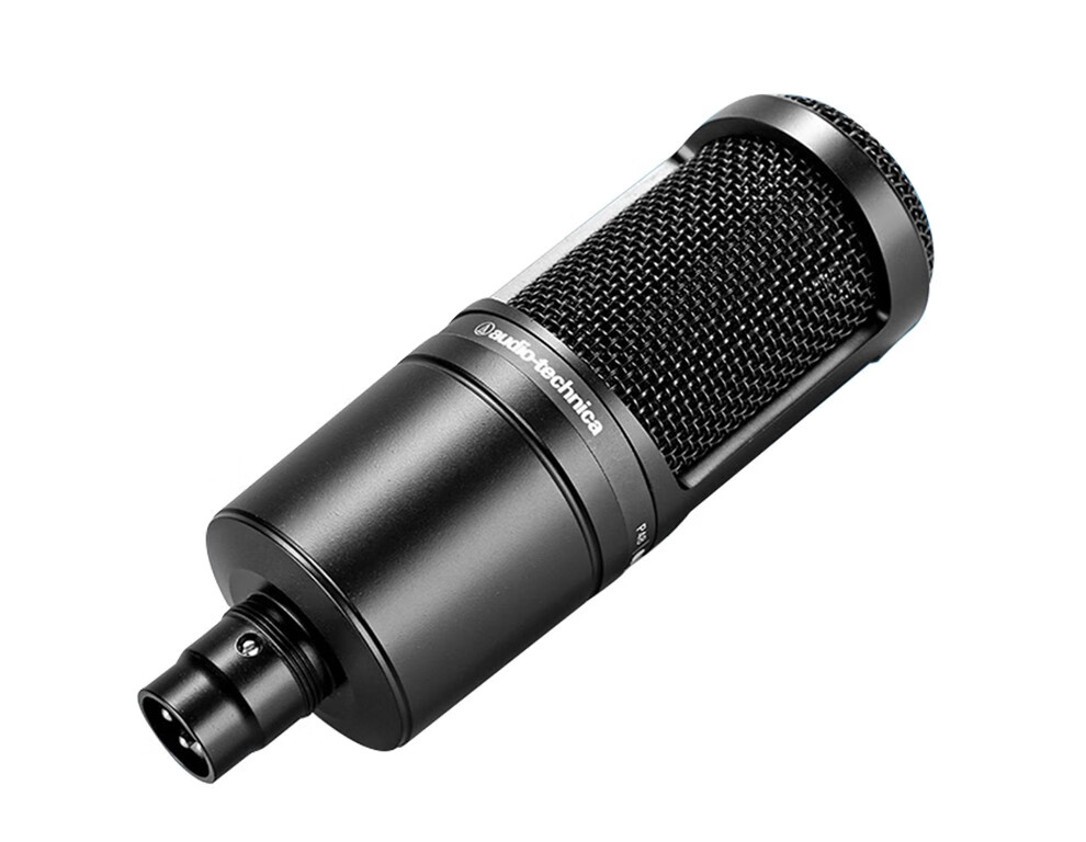 铁三角(audio-technica) 铁三角at2020电容麦克风电脑k歌主播手机直播