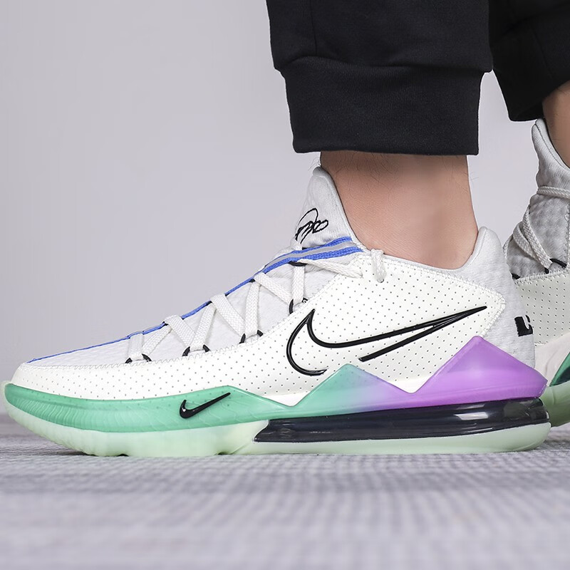 nike耐克新款男鞋lebron17low詹姆斯17代运动鞋缓震耐磨透气训练场上