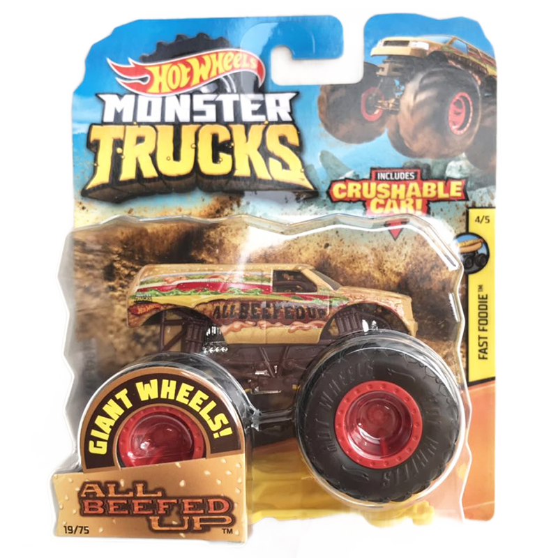 风火轮大脚车风火轮2021年狂野大脚车系列越野怪兽车合金静态车模fyj