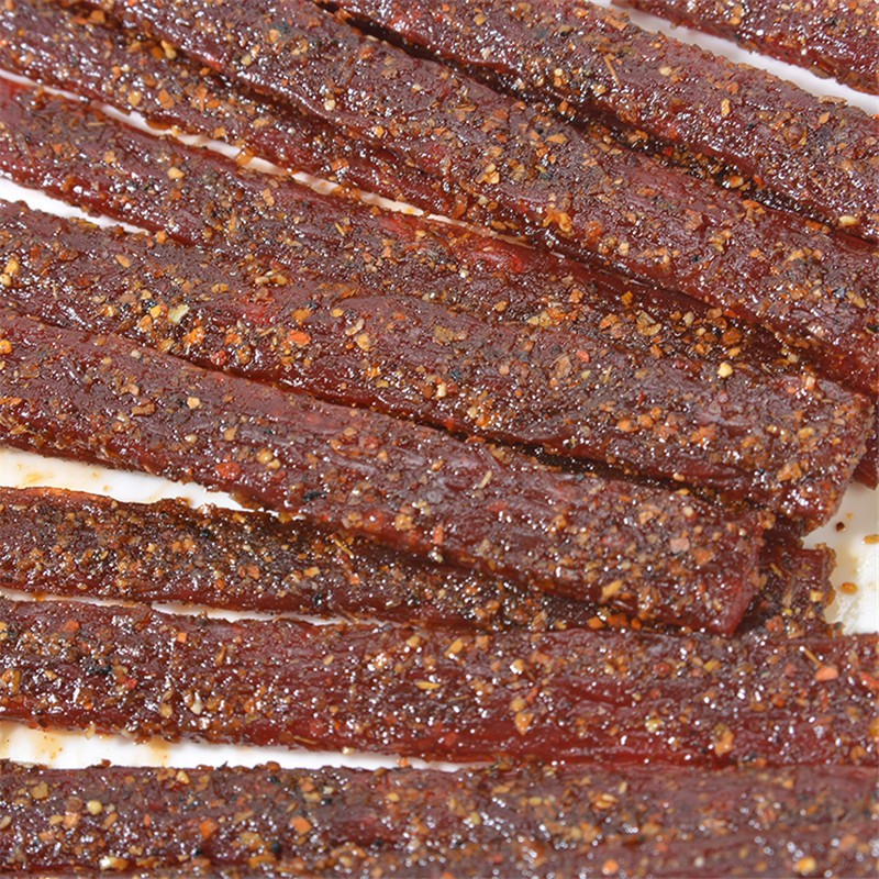 手撕牛肉 调味面制食品80克大包装 8090后重庆四川风味小吃零食品辣条