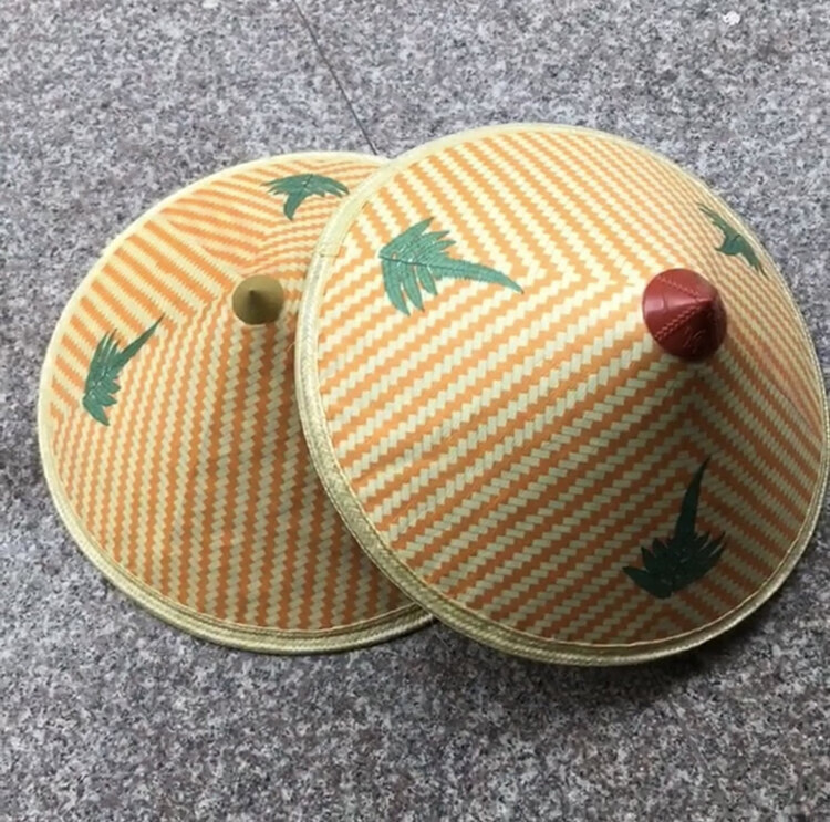 速司汀服饰官方竹编斗笠帽农民竹帽子男女遮阳帽防雨钓鱼帽舞台表演