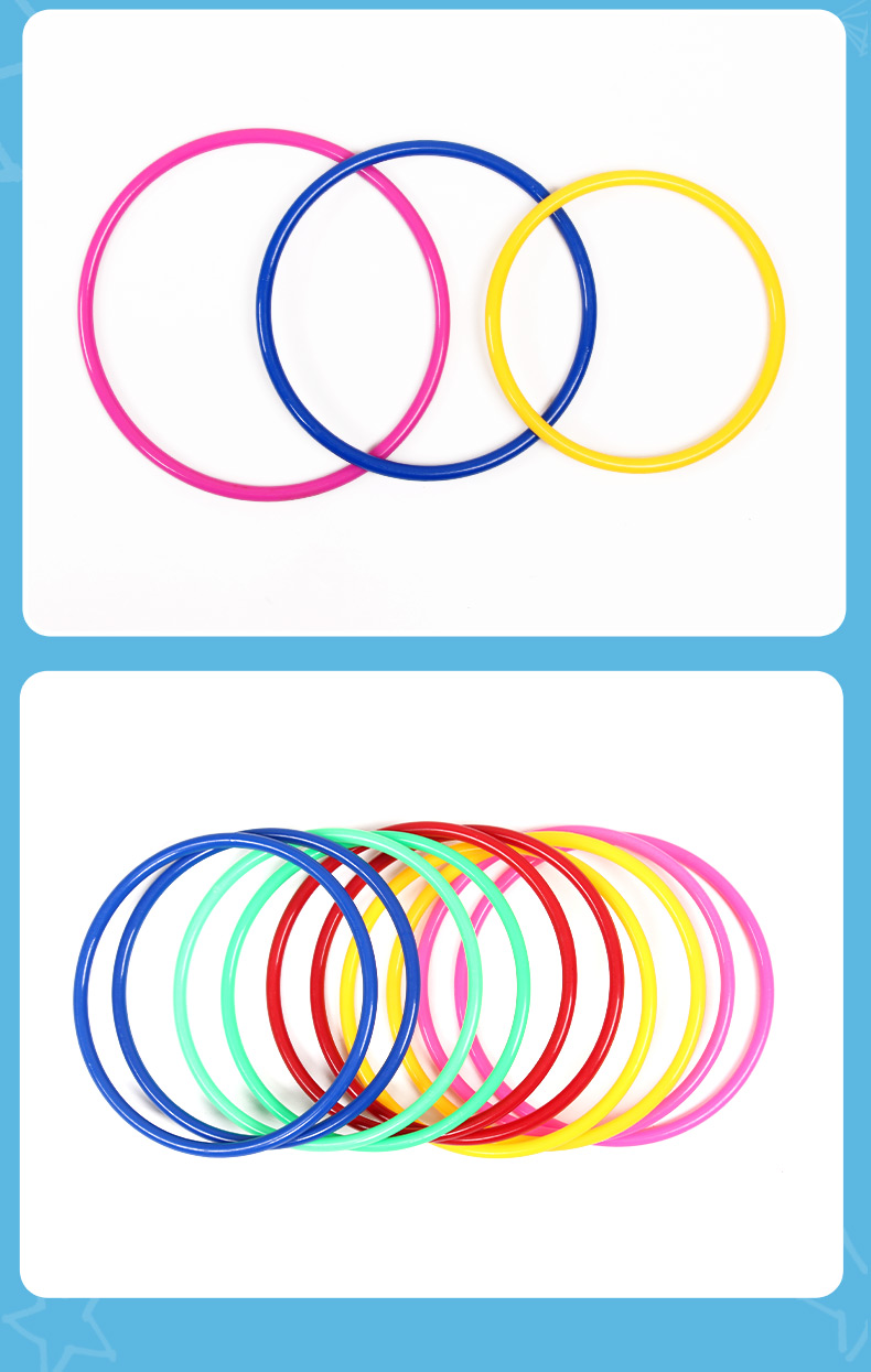 套圈圈玩具地摊夜市摆摊游戏塑料圈儿童套圈货源摆件道具套圈环套筒5