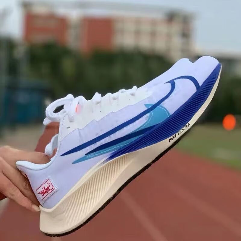 莆田男鞋登月37代zoom超级飞马白蓝运动鞋轻便缓震跑步鞋篮球鞋潮 37