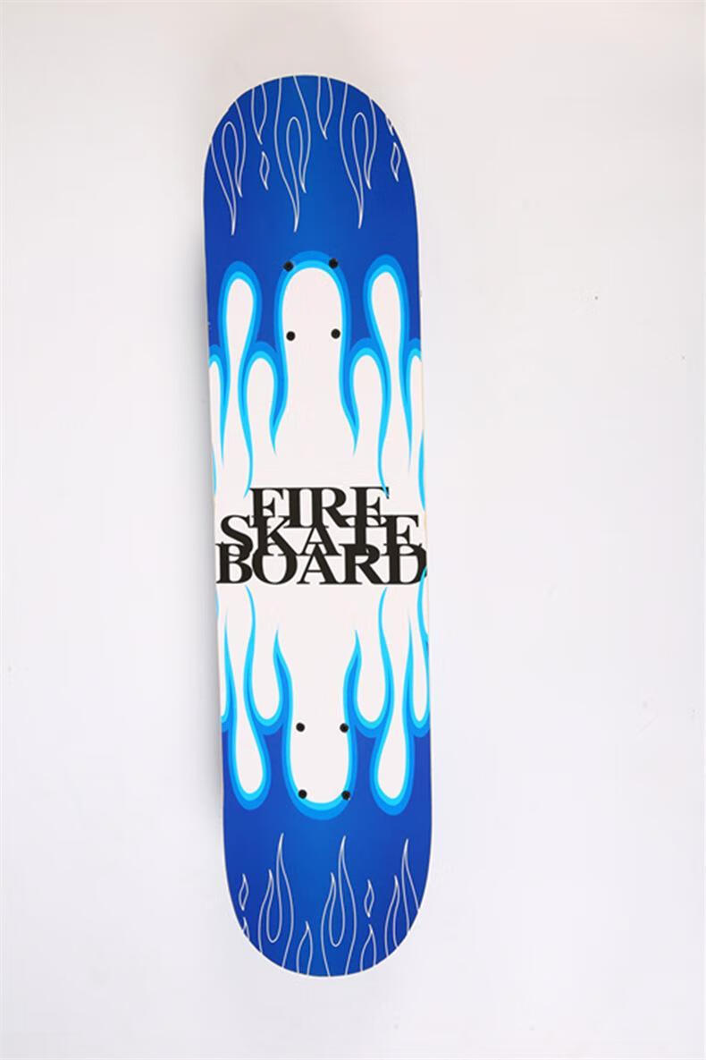 青少年双翘滑板闪光轮滑板6-15岁多层枫木滑板卡通多图案四轮滑板