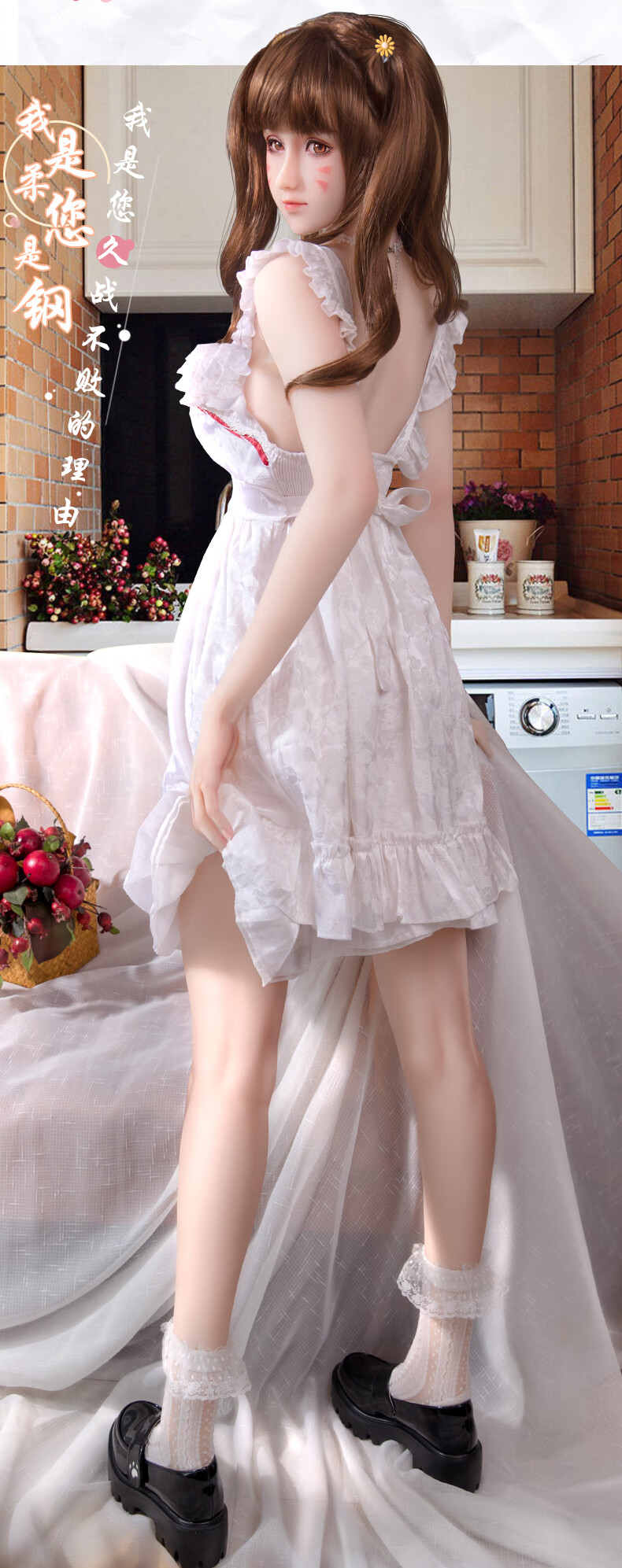 实体娃娃男用全硅胶女友充气男娃娃真人机器人成人非充气娃娃带骨骼