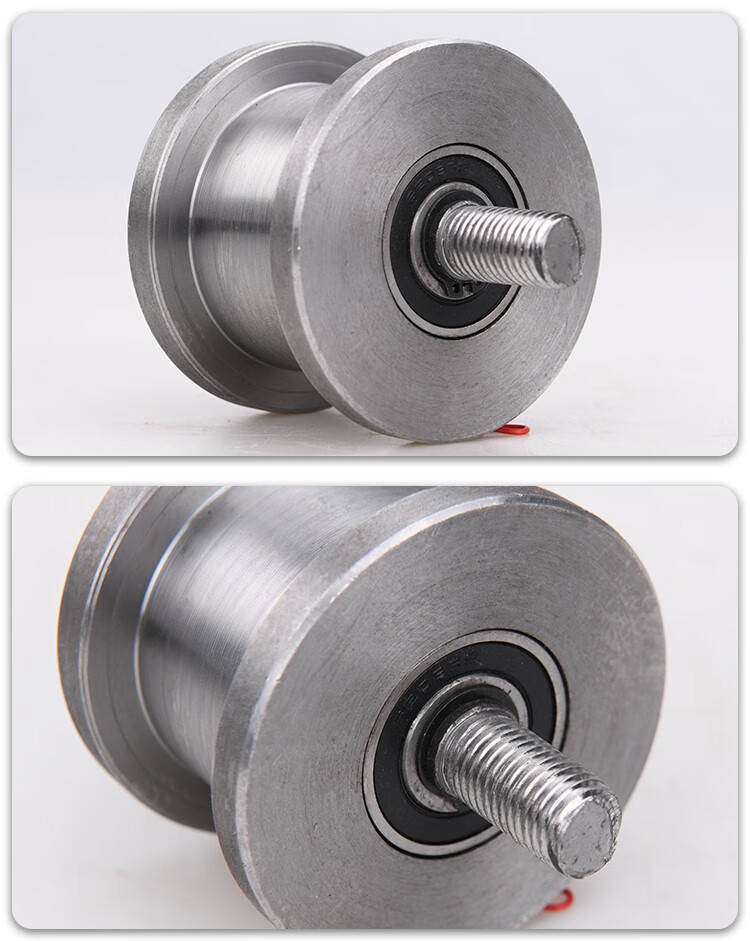 h型轨道轮/大铁门重型槽轮/轻轨滑轮工字钢槽钢方钢槽轮h型轨道轮 63h