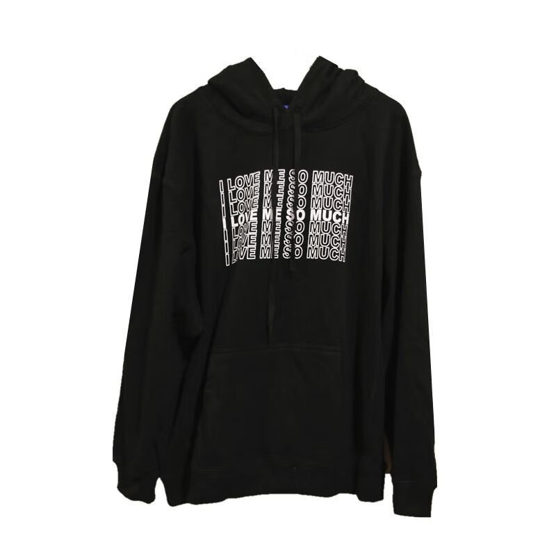 tyburn 陈冠希同款潮牌帽衫男女eu高街溶解爱心字母休闲情侣宽松连帽