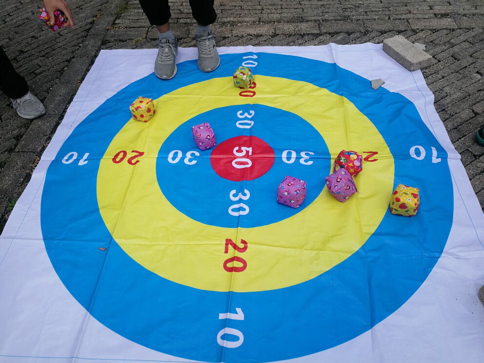 扔沙包投准投掷靶丢盘儿童户外拓展训练器材子互动趣味运动游戏 沙包5