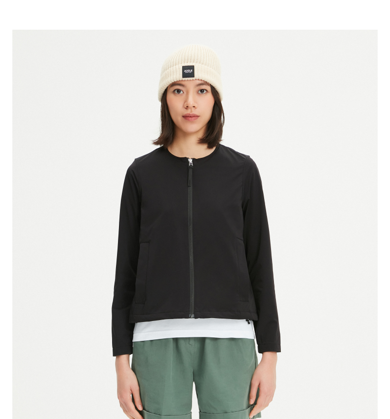 aigle艾高2022年春夏新品as22wout14女upf40防紫外线防晒衣防泼水夹克