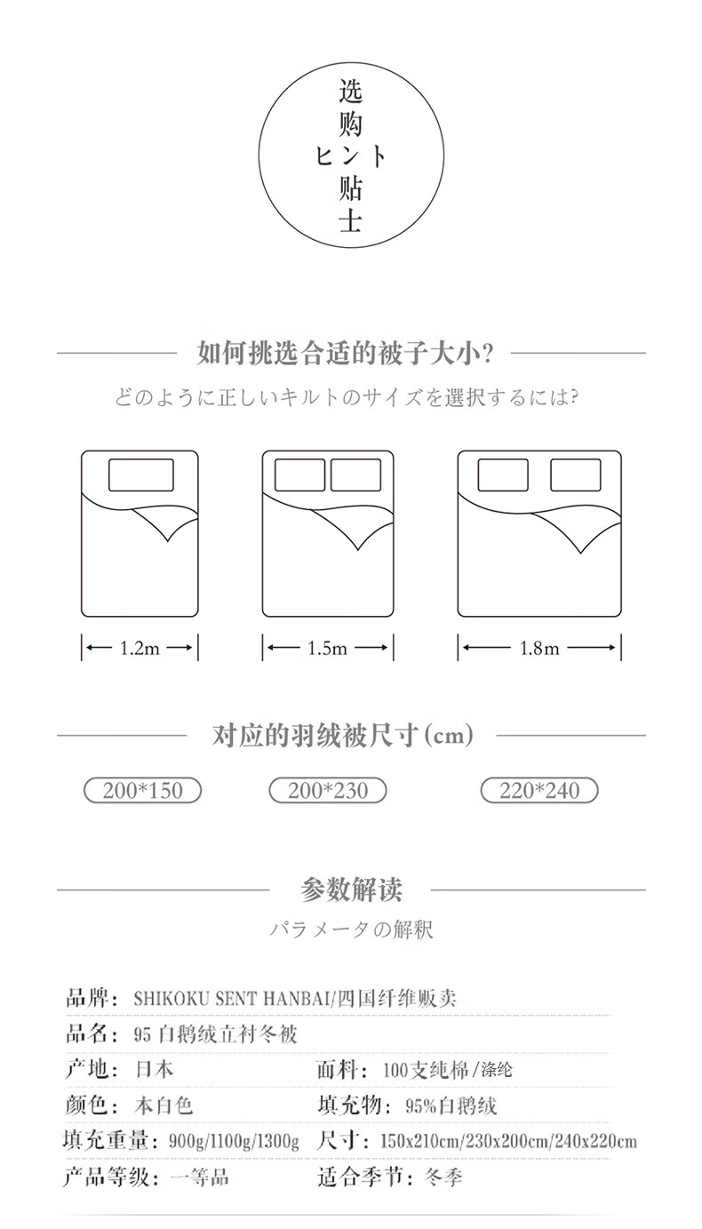 羽绒被立衬的剖面图图片