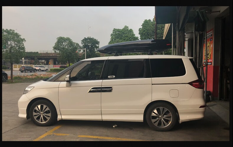 gl8陆尊es车顶行李箱行李架车载艾力绅行李箱定制款 荣威imax8横杆 免