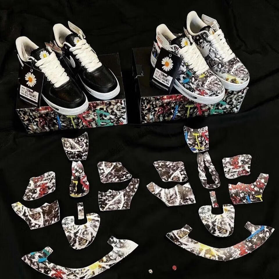 【官方旗舰店】aj·1 af1 dunk sb空军一号权志龙联名雏菊刮刮乐休闲