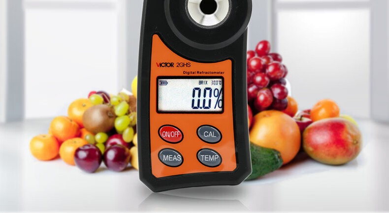 胜利仪器(victor)数显糖度计折光仪果农水果测糖仪甜度测试仪糖分检测