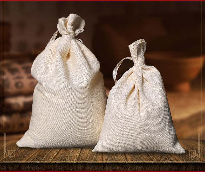 纯棉中药袋煎药煲汤袋厚款纱布袋子豆浆过滤袋隔渣袋卤料包袋药袋1825