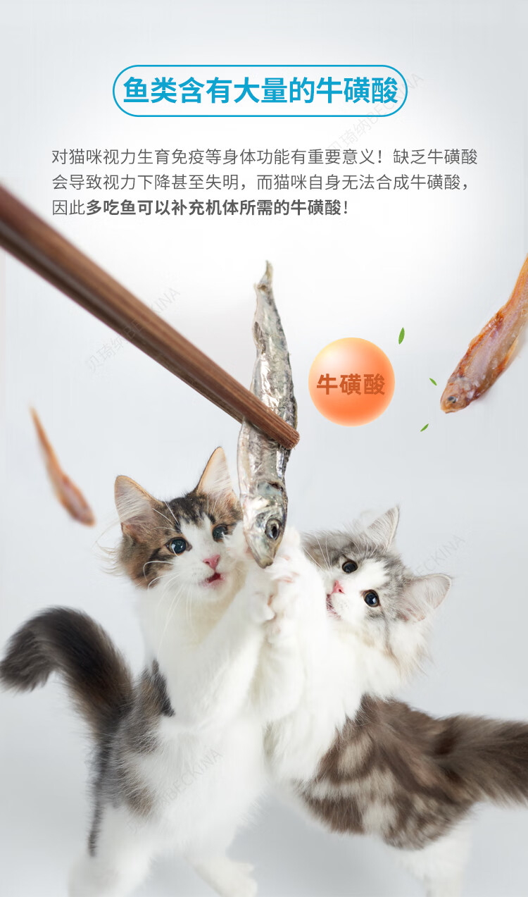猫零食小鱼干淡水无盐猫用品猫咪零食试吃礼包猫粮猫吃的鱼干 银剑鱼