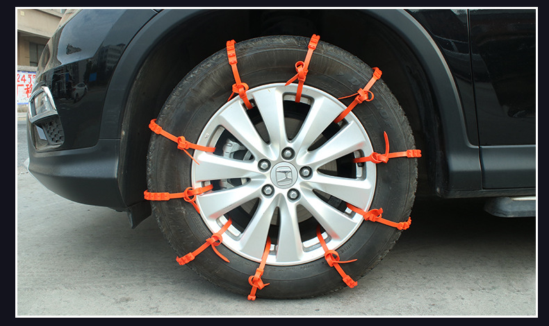 汽车轿车应急脱困轮胎扎带耐磨免通用10条