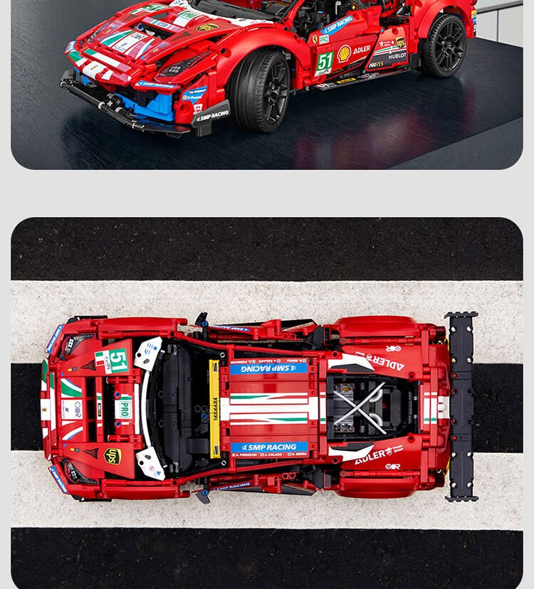 【保税】乐高lego积木 机械组42125法拉利跑车 男女孩 玩具生日礼物