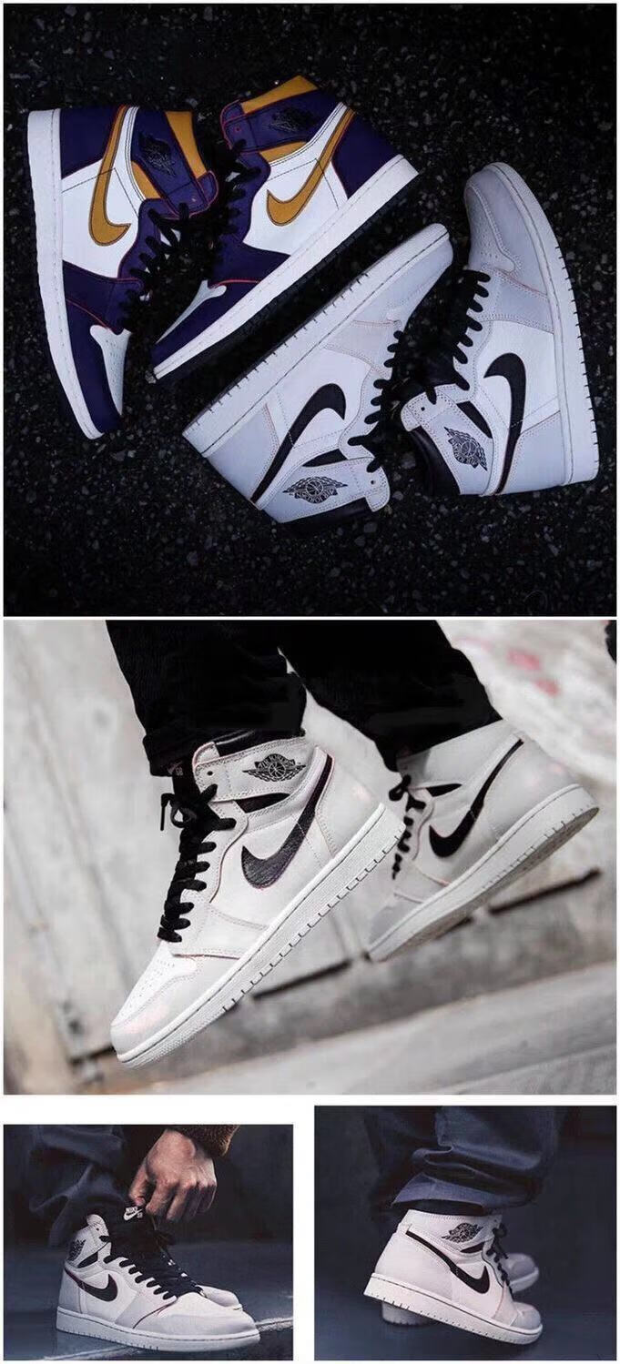 aj男鞋高帮篮球鞋aj女鞋运动休闲鞋学生情路鞋aj灰麂皮烟灰影子灰