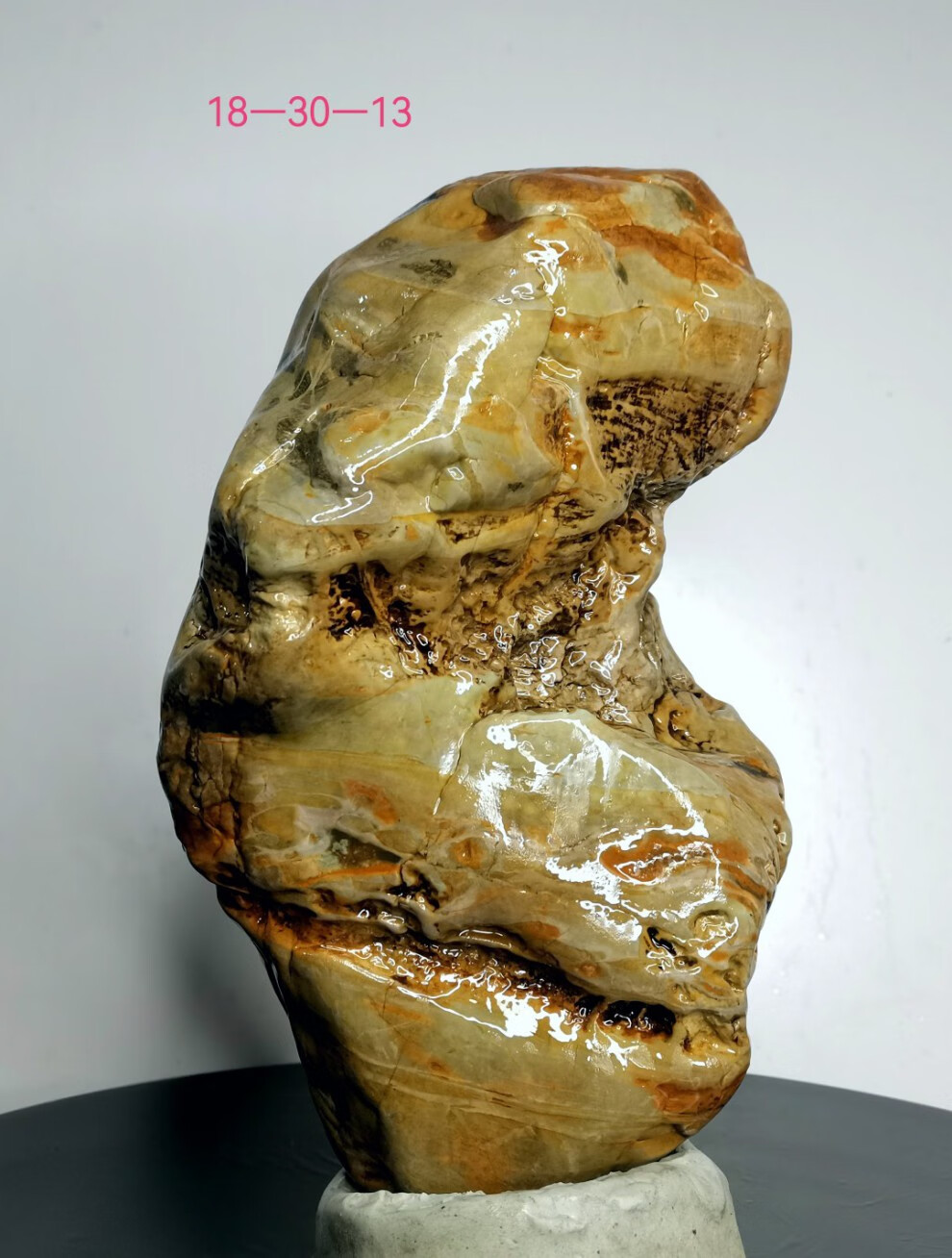 天然石头华安玉九璧原石奇石观赏石家居饰品泰山石靠山石升级 ys8-17