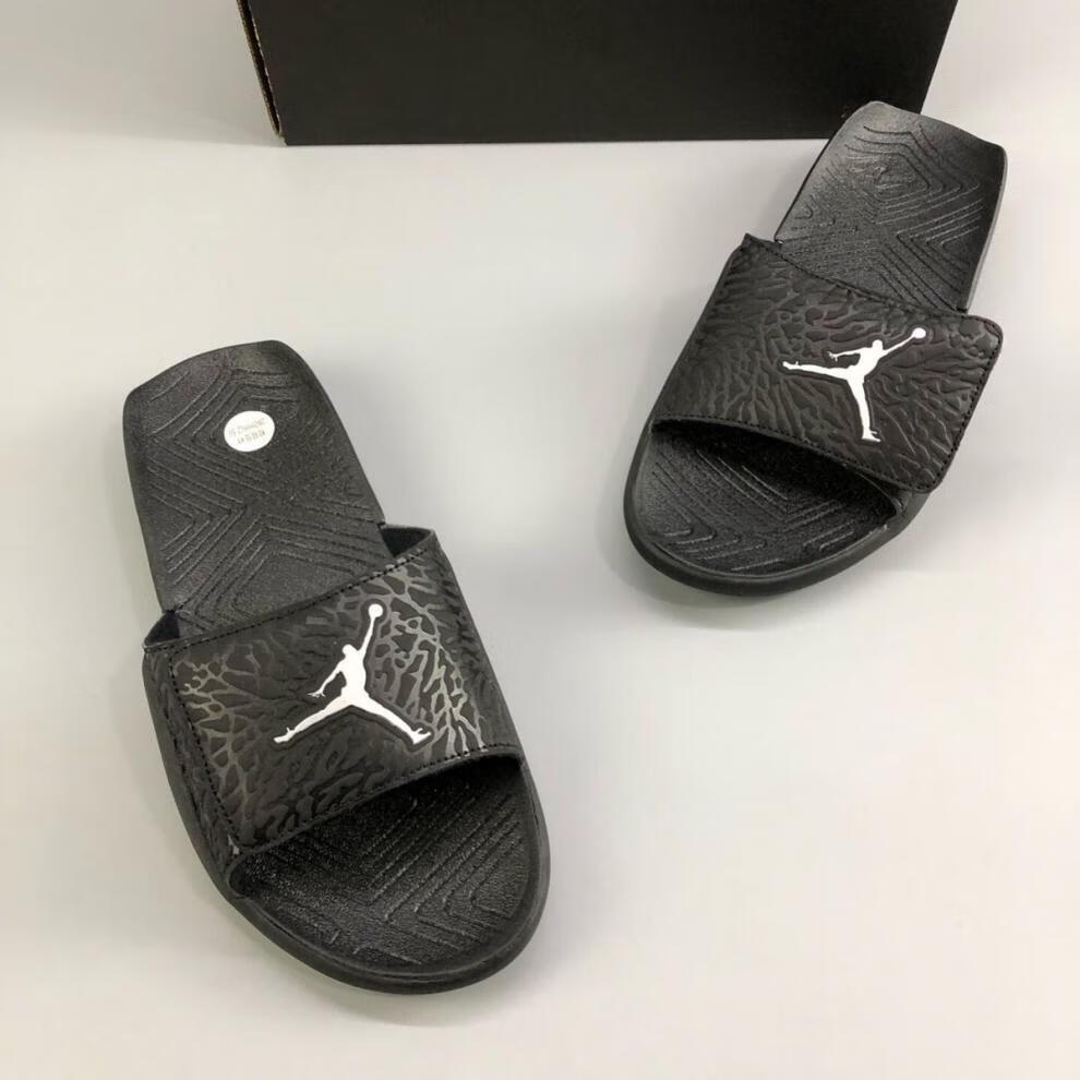 纯原高品质 aj7男魔术贴运动休闲沙滩凉拖鞋爆裂纹学生女夏外穿一字拖